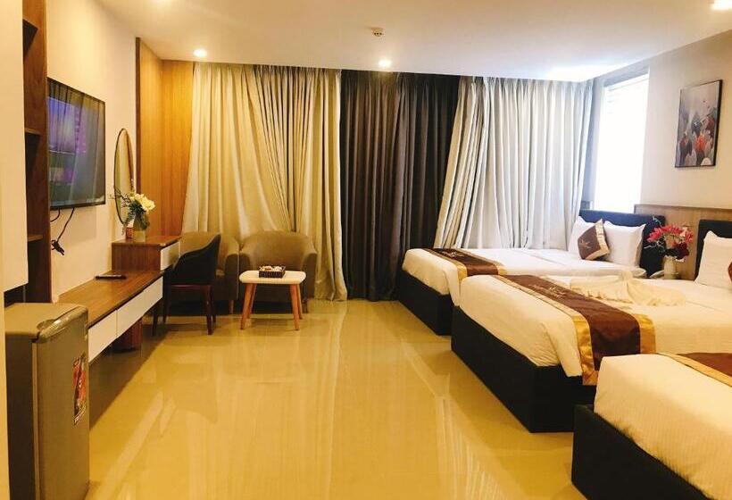 اتاق لوکس سه تخته, Bella Hotel Lounge Long Beach Phú Quốc