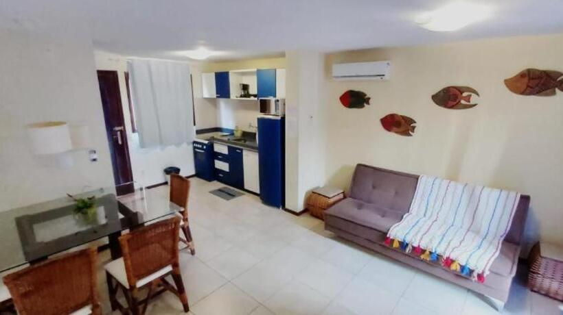 침실 2개 디럭스 아파트, Solar De Pipa Vip Confort   Spa Hidro Flat