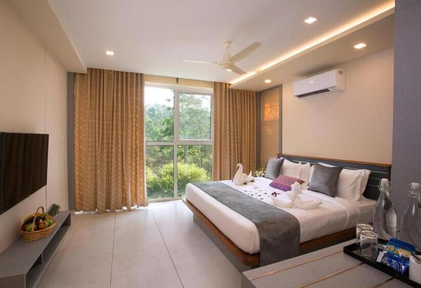스탠다드 룸 킹사이즈 침대, Amrezy Resort And Spa By Stride, Wayanad