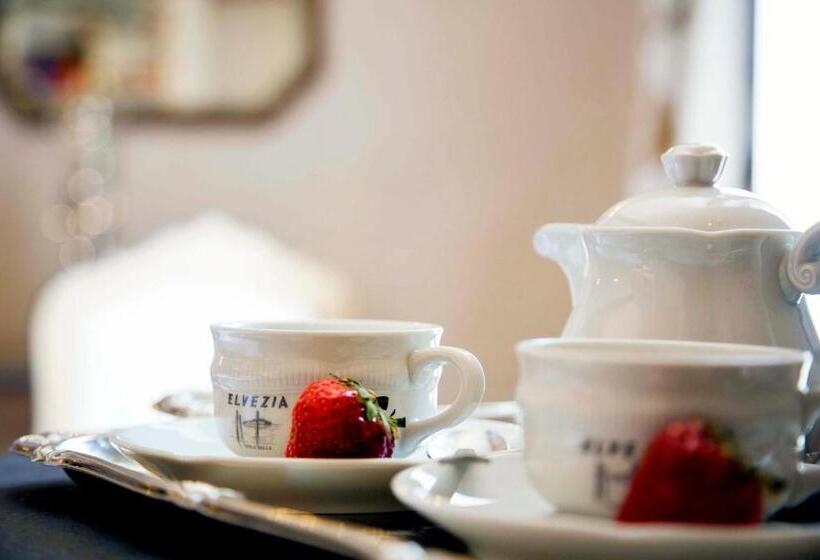 اتاق استاندارد با چشم‌انداز دریاچه, Boutique Hotel Elvezia