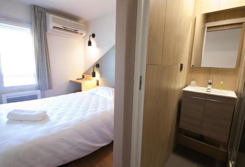 スタンダードシングルルーム, Brit Hotel Essentiel Arverne   Clermont Ferrand Sud