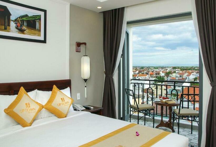 اتاق لوکس با چشم‌انداز شهر, Uptown Hoi An Hotel & Spa