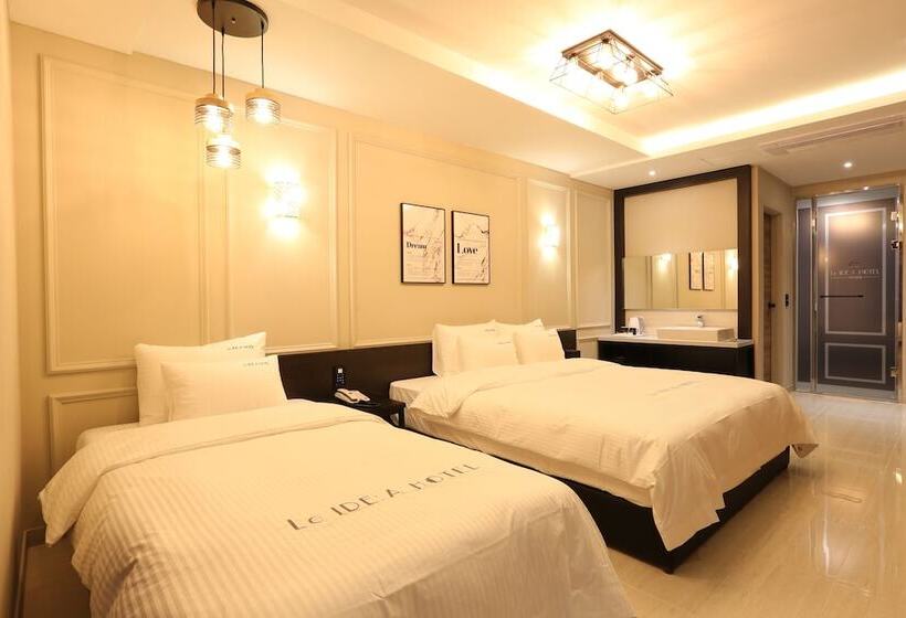Трехместный Номер Deluxe Вид на Море, Le Idea Hotel Busan Station