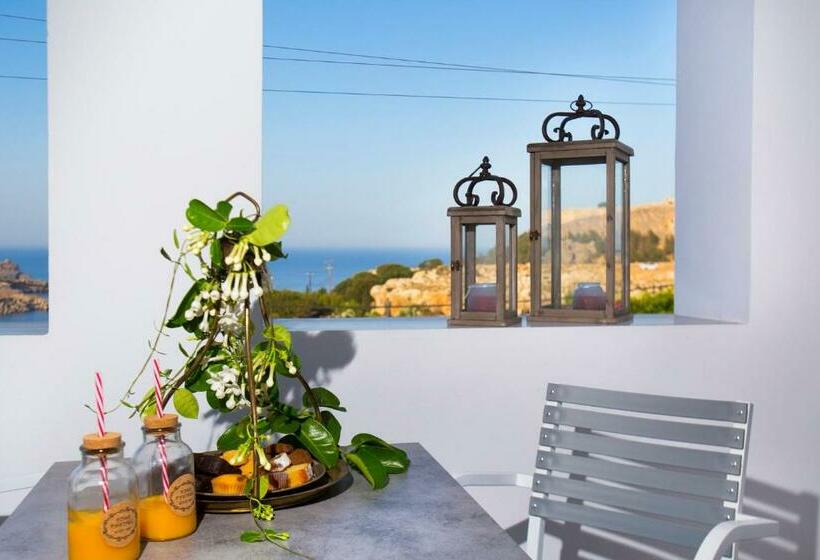 اتاق استاندارد با بالکن, Lindos Portes Suites   Adults Only