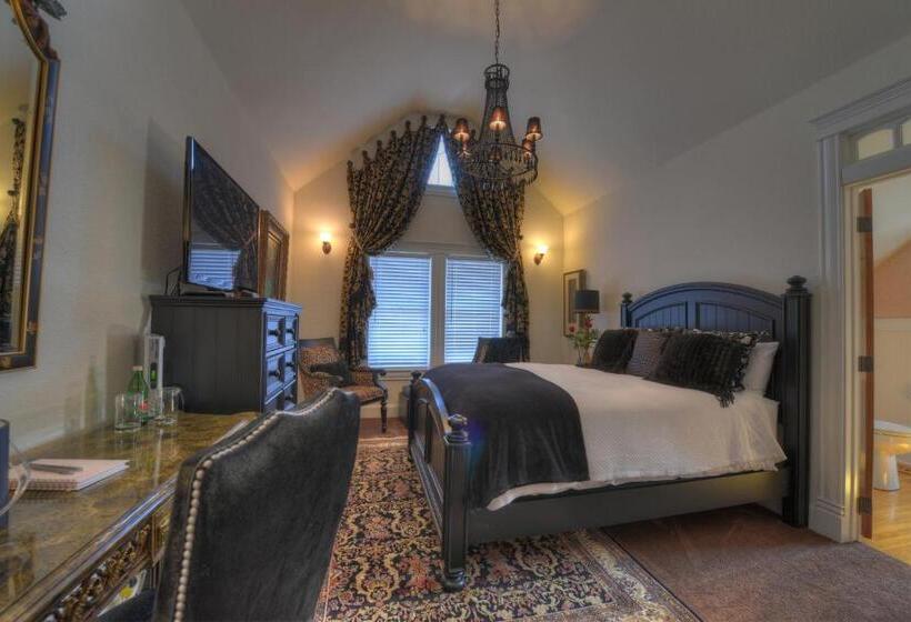 豪华房间带漩涡浴缸, The Victoria Bed & Breakfast
