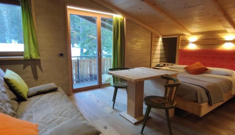 Полулюкс Вид на Горы, Albergo Chalet Lago Antorno