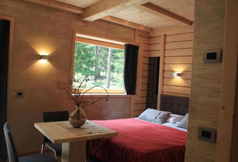 Люкс Вид на Горы, Albergo Chalet Lago Antorno