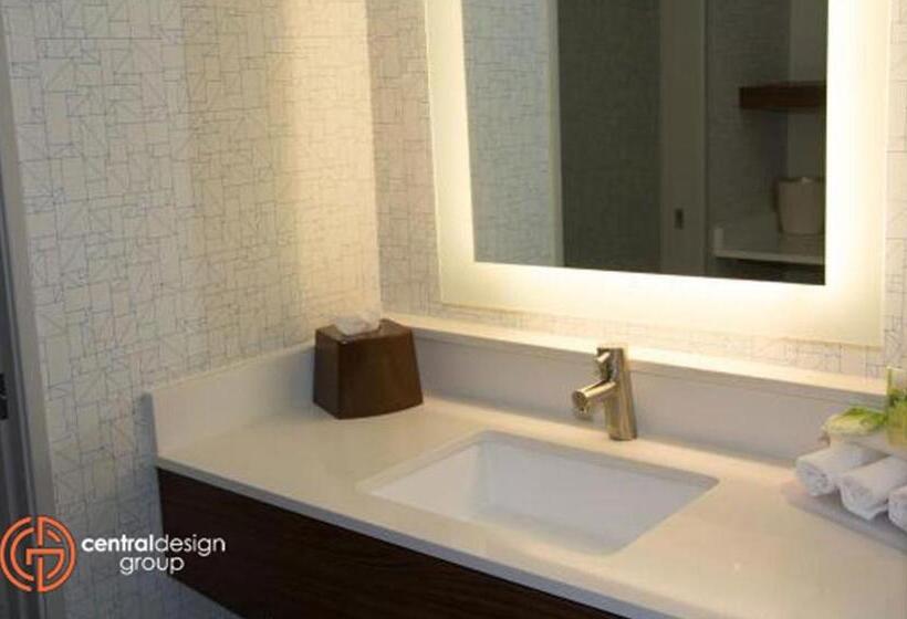 适合残疾人士使用的带超级大床的标准间, Holiday Inn Express & Suites   Kirksville   University Area, An Ihg
