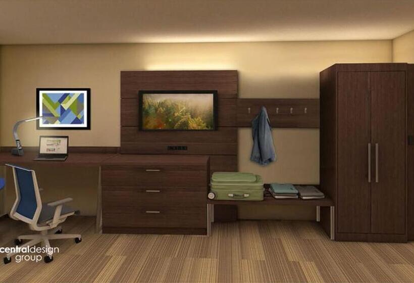带大床的套房, Holiday Inn Express & Suites   Kirksville   University Area, An Ihg