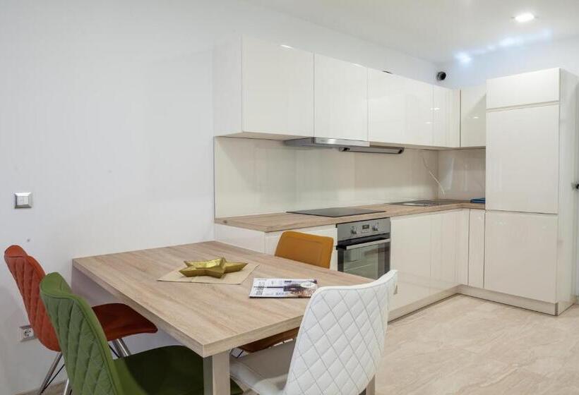 آپارتمان 1 خوابه با چشم‌انداز دریا, Luxury Aparthotel
