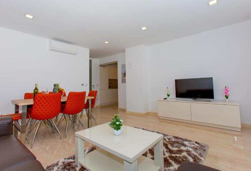 آپارتمان 2 خوابه با چشم‌انداز دریا, Luxury Aparthotel
