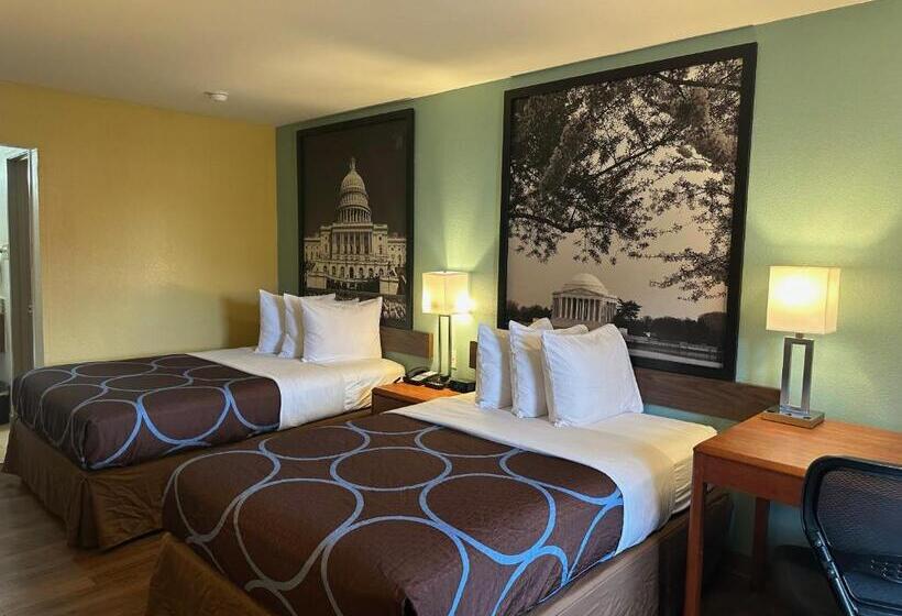 4인용 스탠다드 룸, Super 8 By Wyndham Westend Alexandria,va Washington Dc Area
