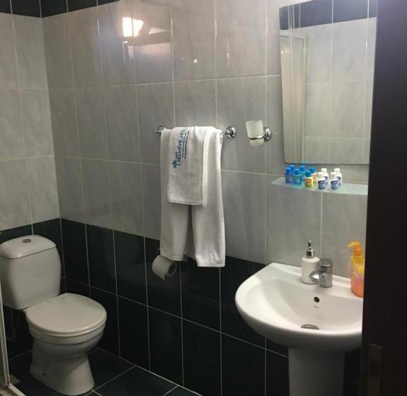 اتاق استاندارد سه تخته با چشم‌انداز باغ, Asus Palmiye Otel