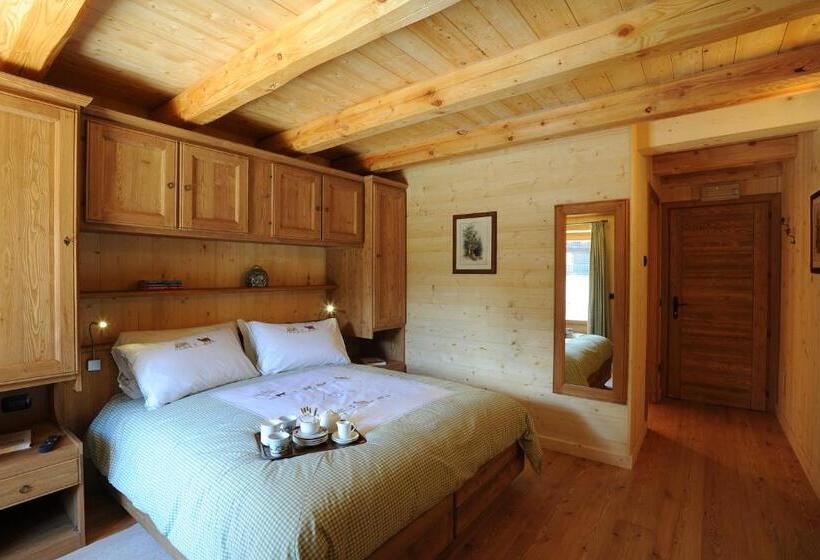 标准间带阳台, Hibou Chambres   Cogne
