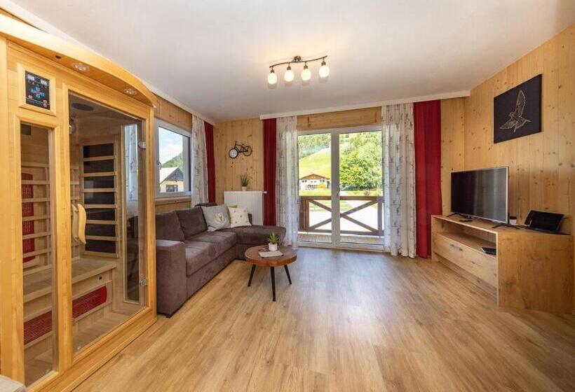 침실 2개 아파트, Apart  Und Wellnesshotel Dachsteinresort