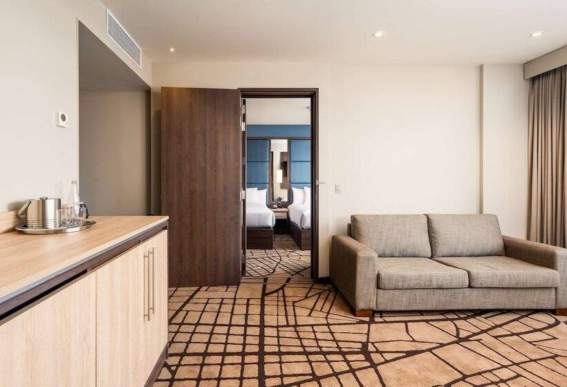 스탠다드 룸 더블 침대 2개, Hilton Garden Inn Bogota Airport