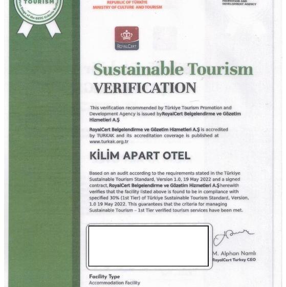 آپارتمان 1 خوابه, Kilim Hotel & Apart