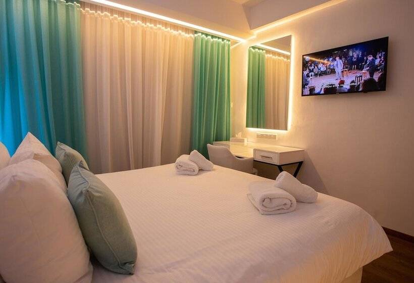 디럭스 룸 측면 바다 전망, Napa Suites