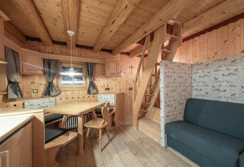 Бунгало Deluxe, Rifugio Graziani Hütte