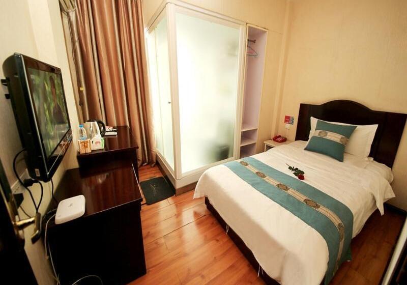 اتاق استاندارد یک نفره, Thank Inn Chain Hotel Gansu Wuwei Fenghuang Road