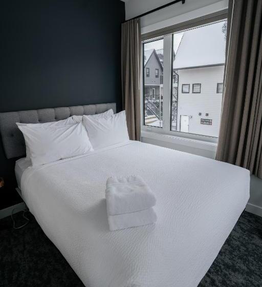 １ベッドルームのデラックスアパートメント, Basecamp Resorts Canmore