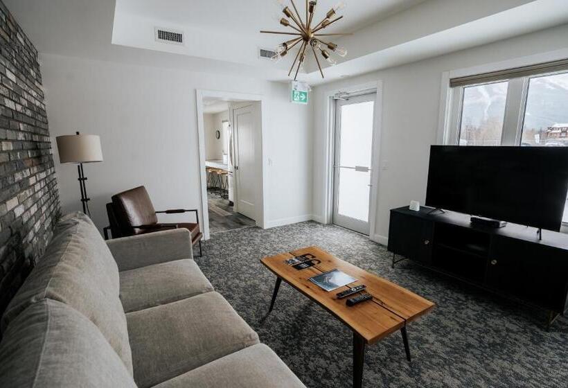 １ベッドルームのデラックスアパートメント, Basecamp Resorts Canmore