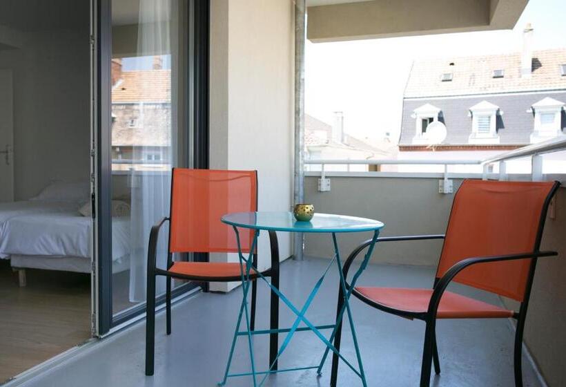 Студия Стандарт, Zenao Appart Hôtels Mulhouse