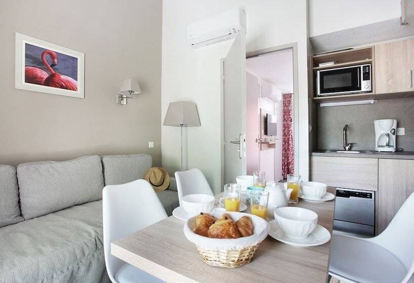 آپارتمان 1 خوابه, Residence Odalys Le Village Camarguais Les Gardians