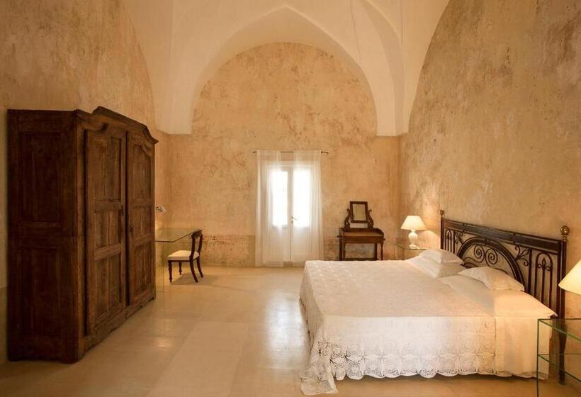 带阳台的豪华间, Critabianca   Masseria In Salento