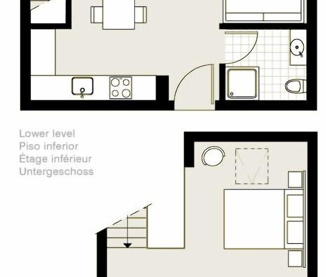 침실 1개 복층 룸, Lisbon Serviced Apartments   Chiado Emenda
