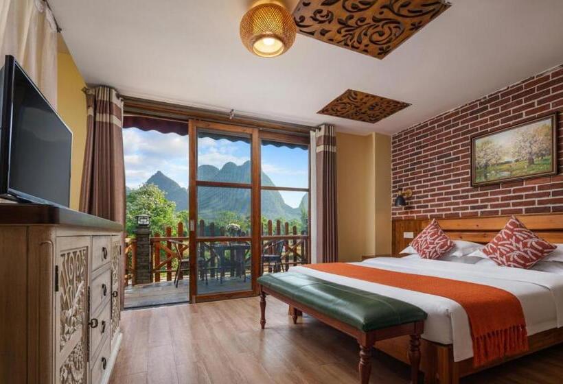 标准间带山景, Yangshuo Coco Garden