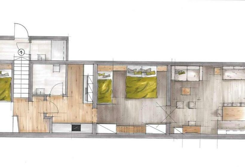 Апартаменты Комфорт 1 Спальня, Haus Brabant