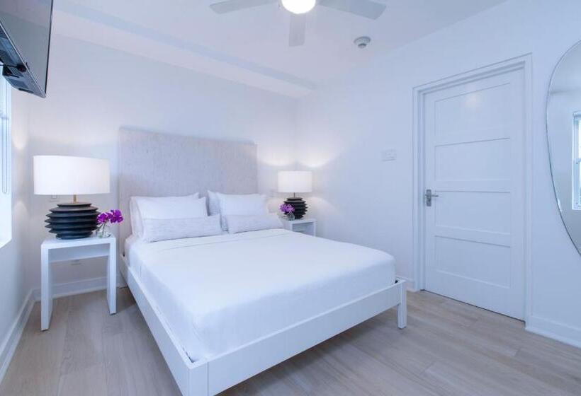آپارتمان 1 خوابه با چشم‌انداز باغ, Mullins Grove Luxury Apartments