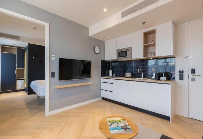 스탠다드 스튜디오 더블 침대, Staybridge Suites The Hague   Parliament, An Ihg