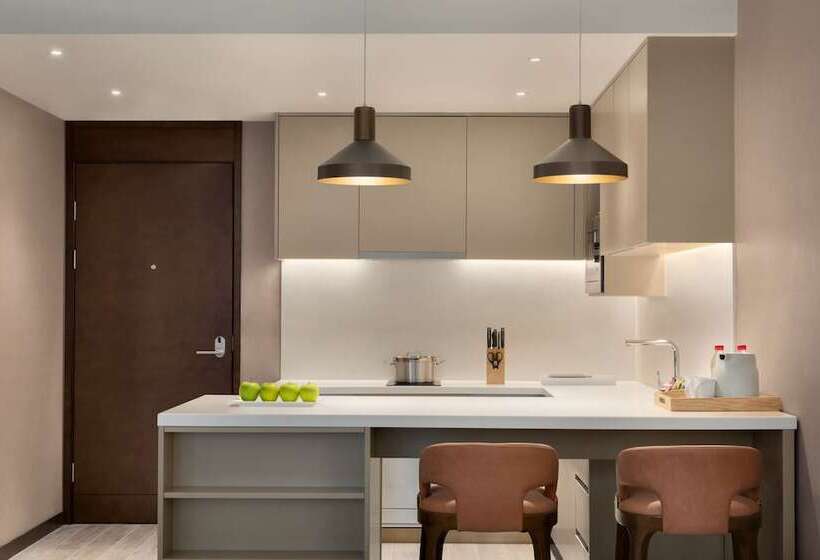 Студия Стандарт, Hyatt House Chengdu Pebble Walk