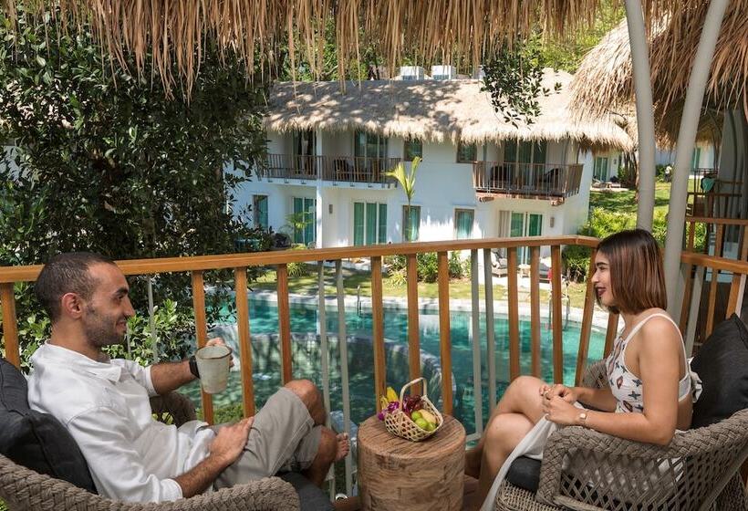 اتاق استاندارد با چشمانداز استخر, Eden Beach Khaolak Resort And Spa A Lopesan Collection Hotel   Sha Extra Plus