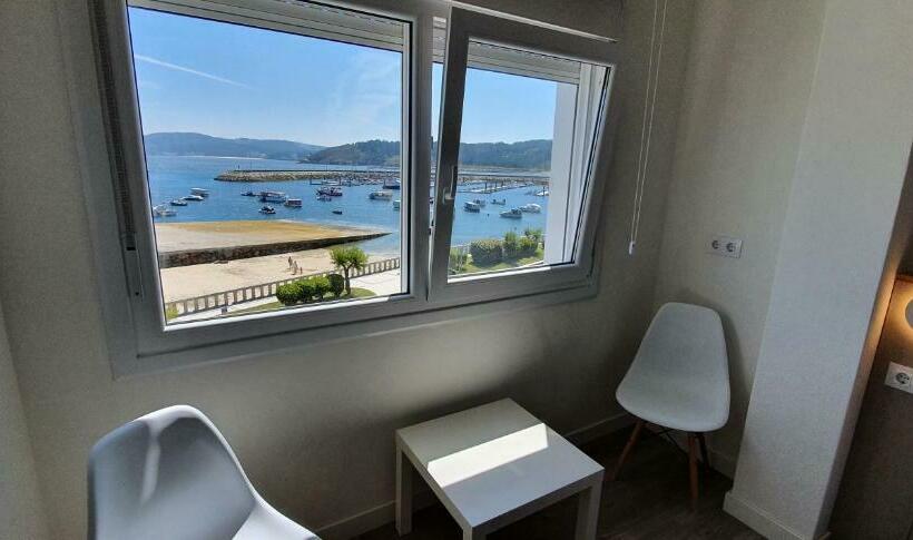 استودیوی استاندارد با چشم‌انداز دریا, Apartamentos Costa Da Morte Muxia