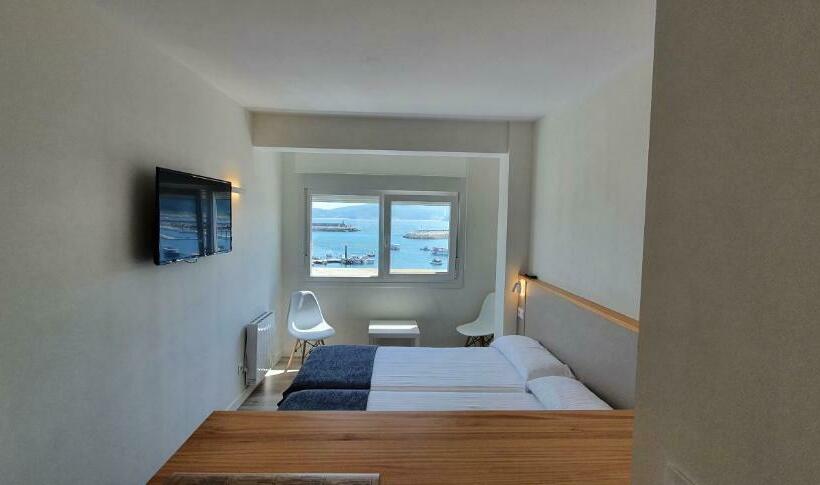 استودیوی استاندارد با چشم‌انداز دریا, Apartamentos Costa Da Morte Muxia