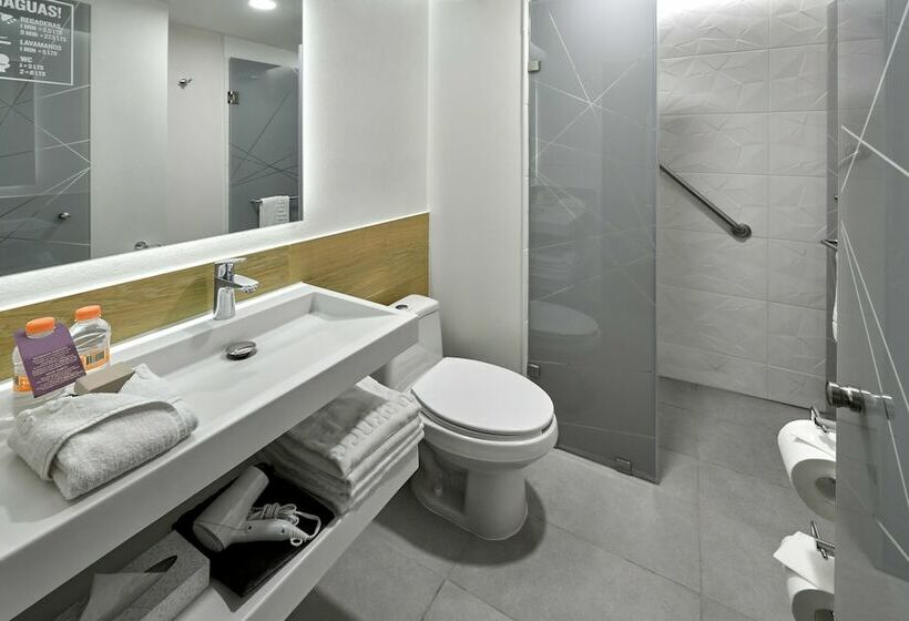 ２ダブルベッドのスタンダードルーム, City Express Plus By Marriott Ensenada