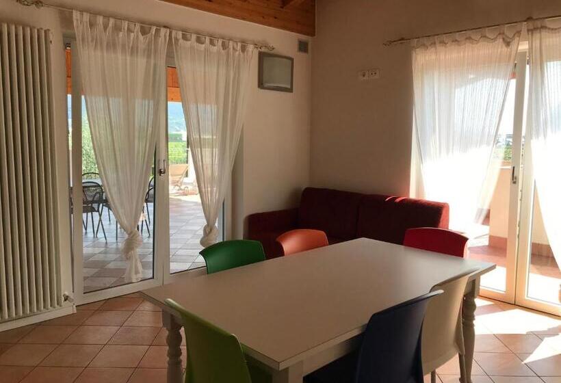 带1个卧室的带阳台的公寓, Agriturismo Maso Bergot
