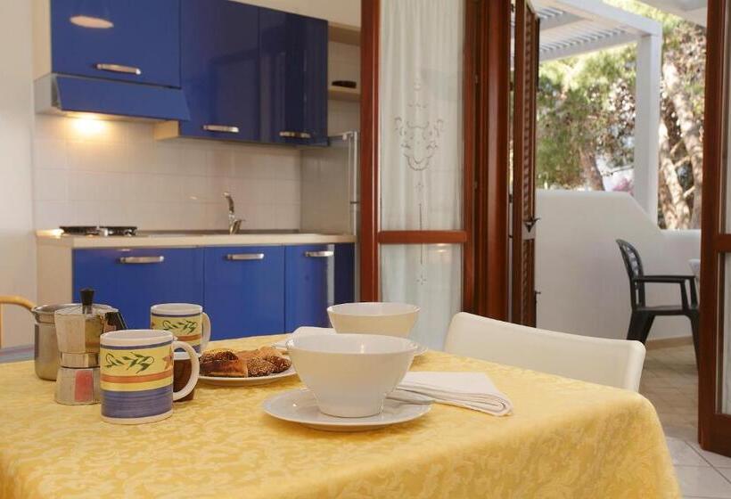 استودیو استاندارد با تراس, Residenza Tamarea