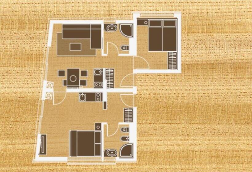 آپارتمان 2 خوابه, Apartments And Rooms Bernik