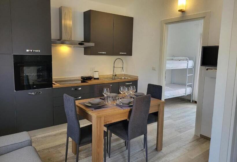 Апартаменты Deluxe 1 Спальня, Residence Lu Lamoni Costa Nord