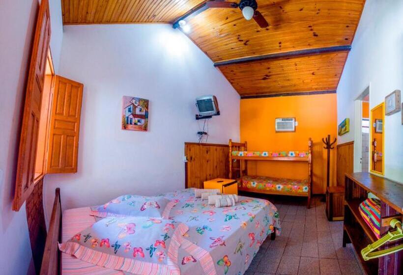 اتاق استاندارد چهار تخته, Pousada Aloha Arraial