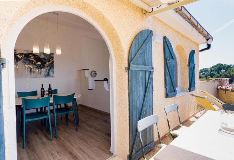 침실 1개 테라스 아파트, Agriturismo Uliveto Saglietto