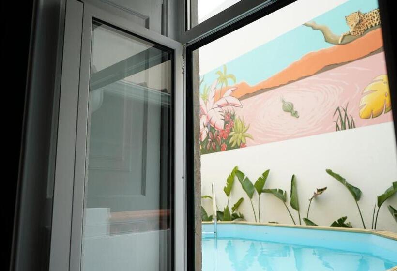 패밀리 룸, La Palma Hostel Leiria