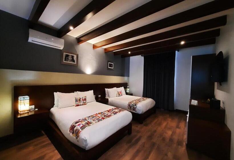 ２ダブルベッドのスタンダードルーム, Casa San Miguel Hotel Boutique Y Spa