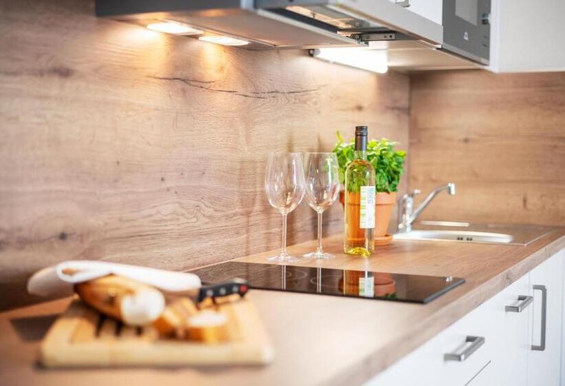 آپارتمان 1 خوابه با بالکن, Akzent Apartmenthotel Binz