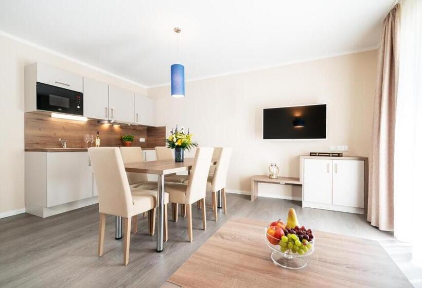 آپارتمان 2 خوابه با بالکن, Akzent Apartmenthotel Binz