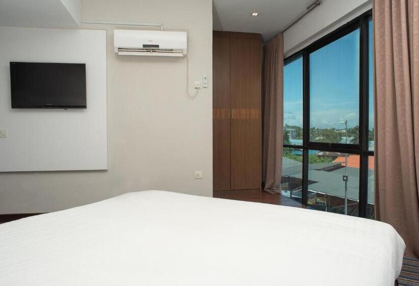 스탠다드 룸 킹사이즈 침대, Capital O 90083 Riverfront Inn